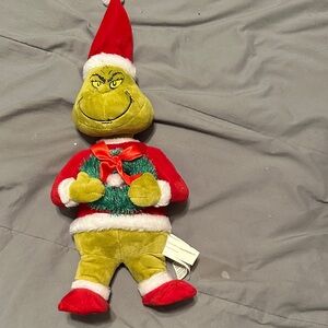Grinch Plush Christmas Decoration that sings